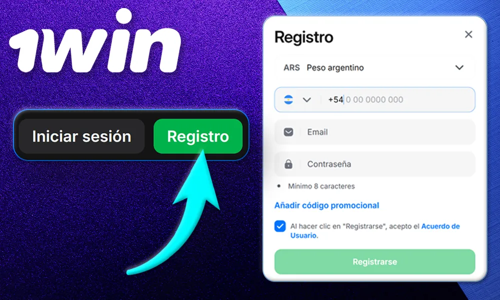 Cómo empezar a jugar en 1Win