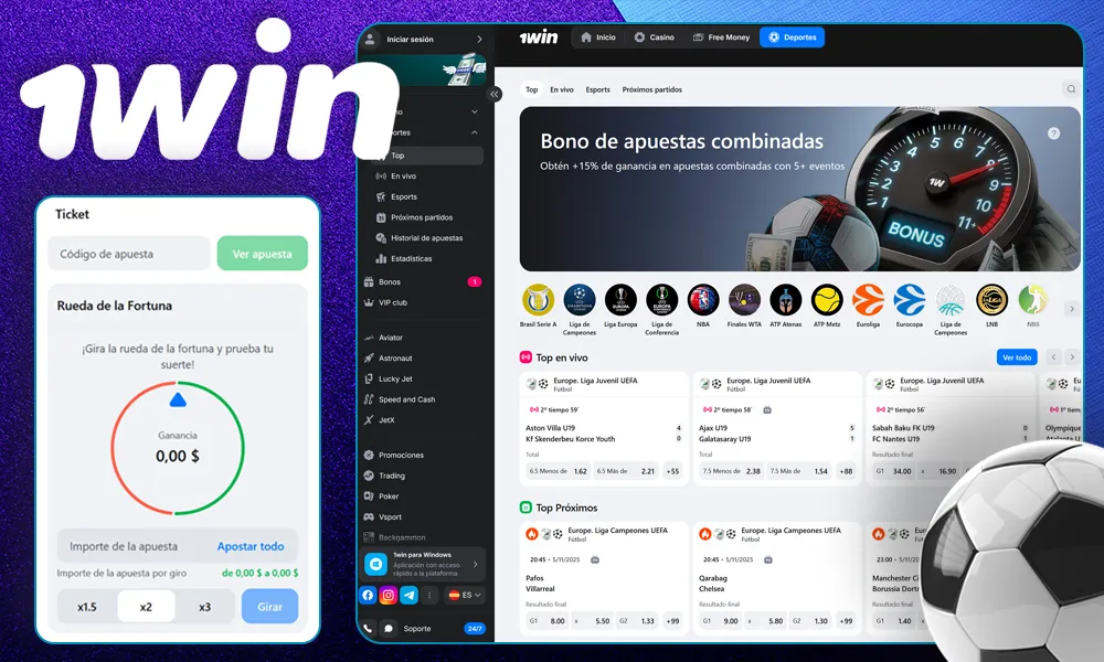 Explora las apuestas deportivas con 1Win