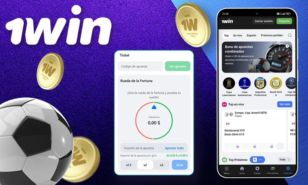 Apuestas deportivas que encontrarás en la aplicación 1Win Argentina